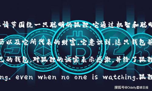 《狐狸提着钱包的故事》是一个寓言故事，常被用来传达聪明与狡诈之间的微妙关系，以及在智慧与愚蠢之间的选择。故事的主要情节围绕一只聪明的狐狸，它通过机智和聪明才智，巧妙地获得了一只钱包。钱包里装满了金钱和财宝，这让狐狸感到无比快乐。

故事开始时，狐狸在森林中闲逛，突然发现了一只漂亮的钱包。它决定提着钱包回家，但是在回家的途中，狐狸开始思考钱包的来历以及它所代表的财富。它意识到，这只钱包并不属于自己，可能是某个人或某个动物丢失的。狐狸的内心开始挣扎，它是应该将钱包归还给失主，还是该将这笔财富据为己有？

在经历了一番内心的斗争后，狐狸最终选择了归还钱包。它将钱包带回到发现的地方，等待失主的归来。最终，一个失主找回了自己的钱包，对狐狸的诚实表示感激，并给了狐狸一些奖励。这使狐狸意识到，尽管一时的贪婪可能会让它获得物质上的财富，但真正的快乐来自于诚实和善良。

这个故事 teaches us a valuable lesson about integrity, honesty, and the importance of doing the right thing, even when no one is watching.狐狸提着钱包的故事在儿童文学中普遍传播，被赋予了教育意义，引导孩子明白诚实与道德的重要性。